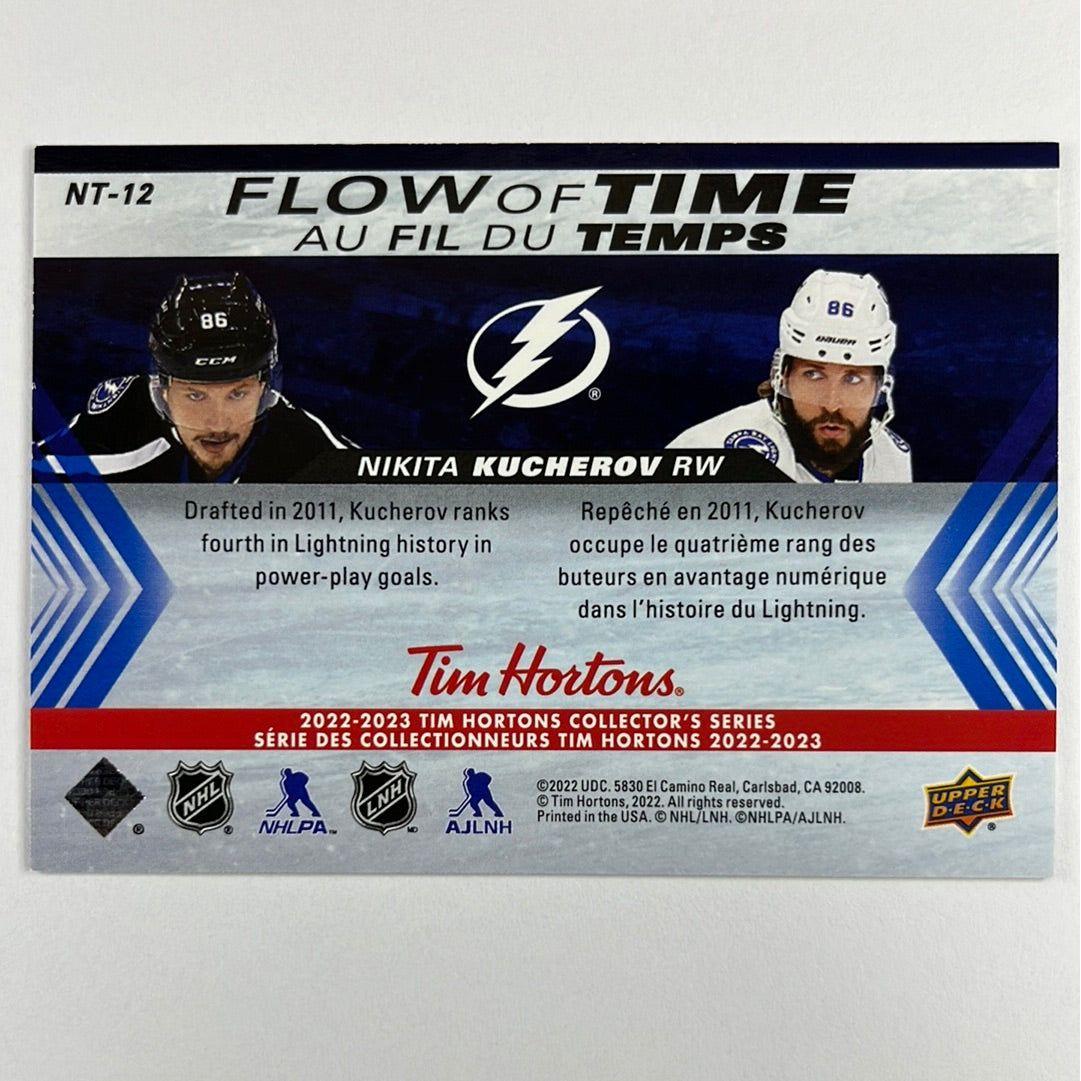 2022-23 Tim Hortons Nikita Kucherov Flow of Time 3D Lenticular | Local Legends Cards & Collectibles
