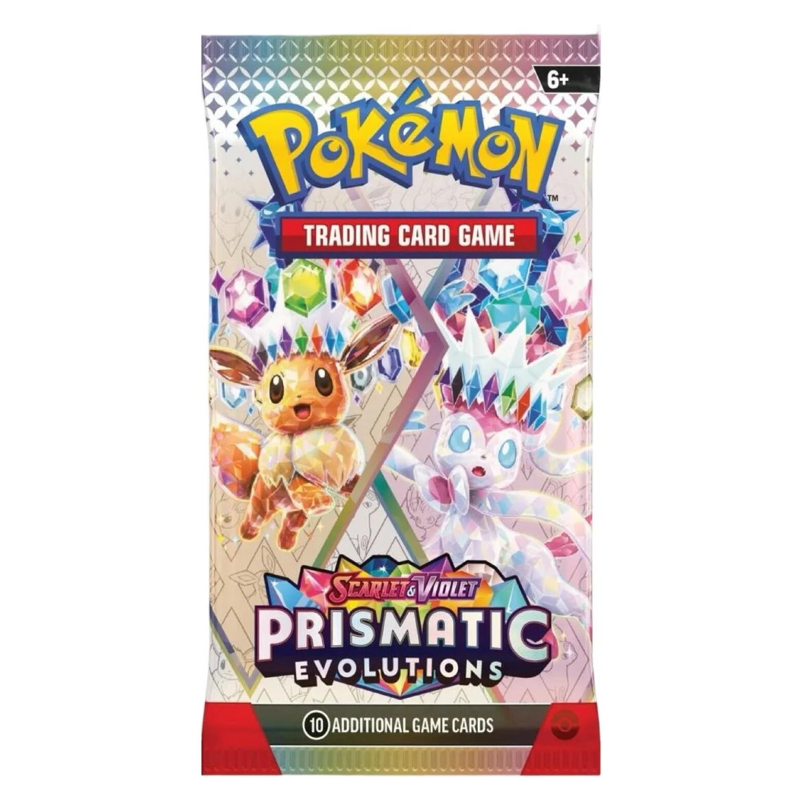 (Back) Pokémon Prismatic Evolutions Booster Pack (Follow Our Social Media For Rules & Regulations) | Local Legends Cards & Collectibles