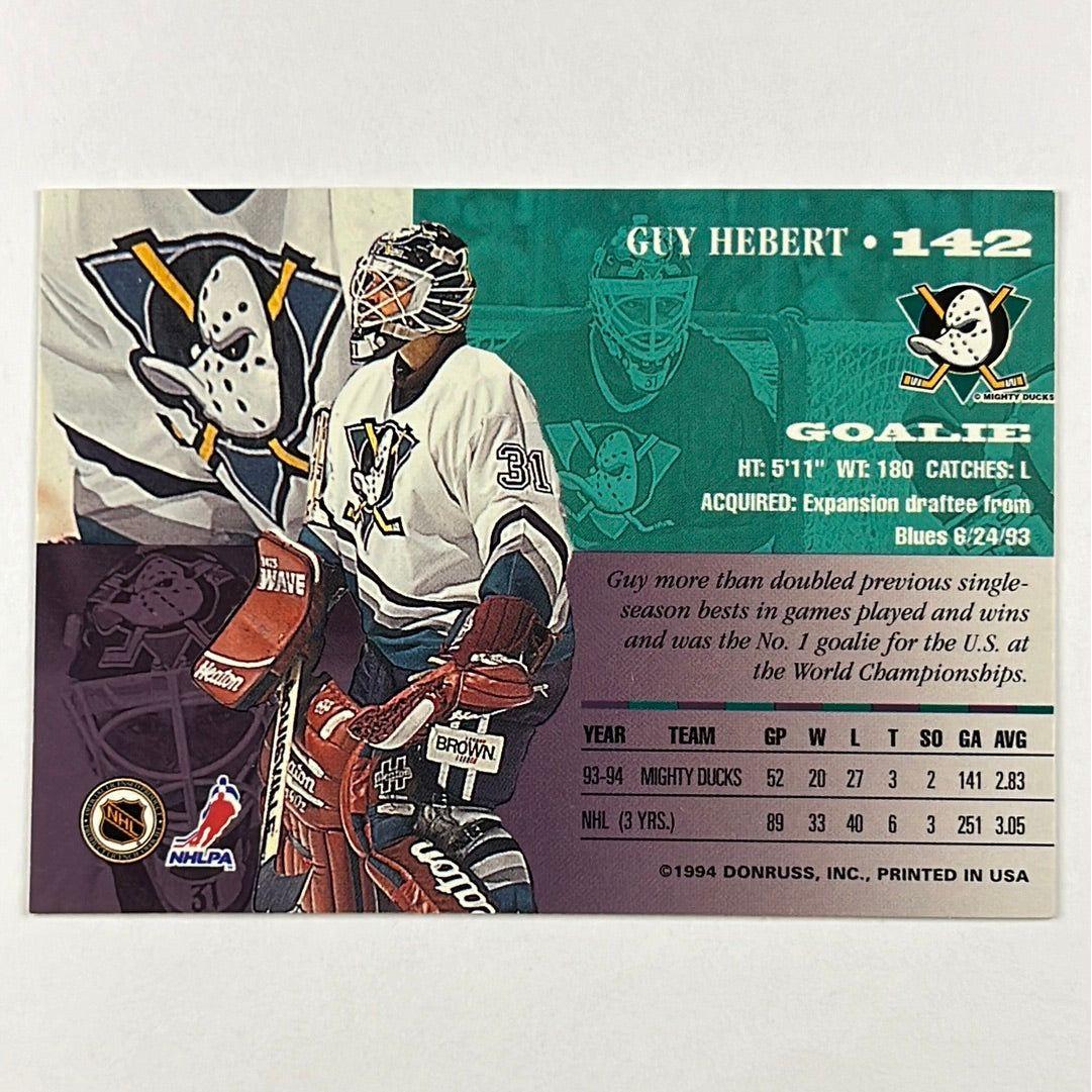1994-95 Donruss Guy Herbert In Person Auto | Local Legends Cards & Collectibles