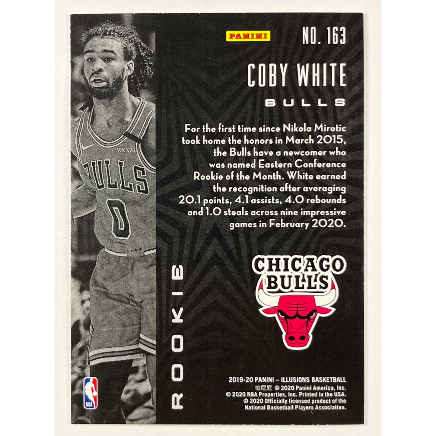 2019-20 Illusions Coby White RC | Local Legends Cards & Collectibles