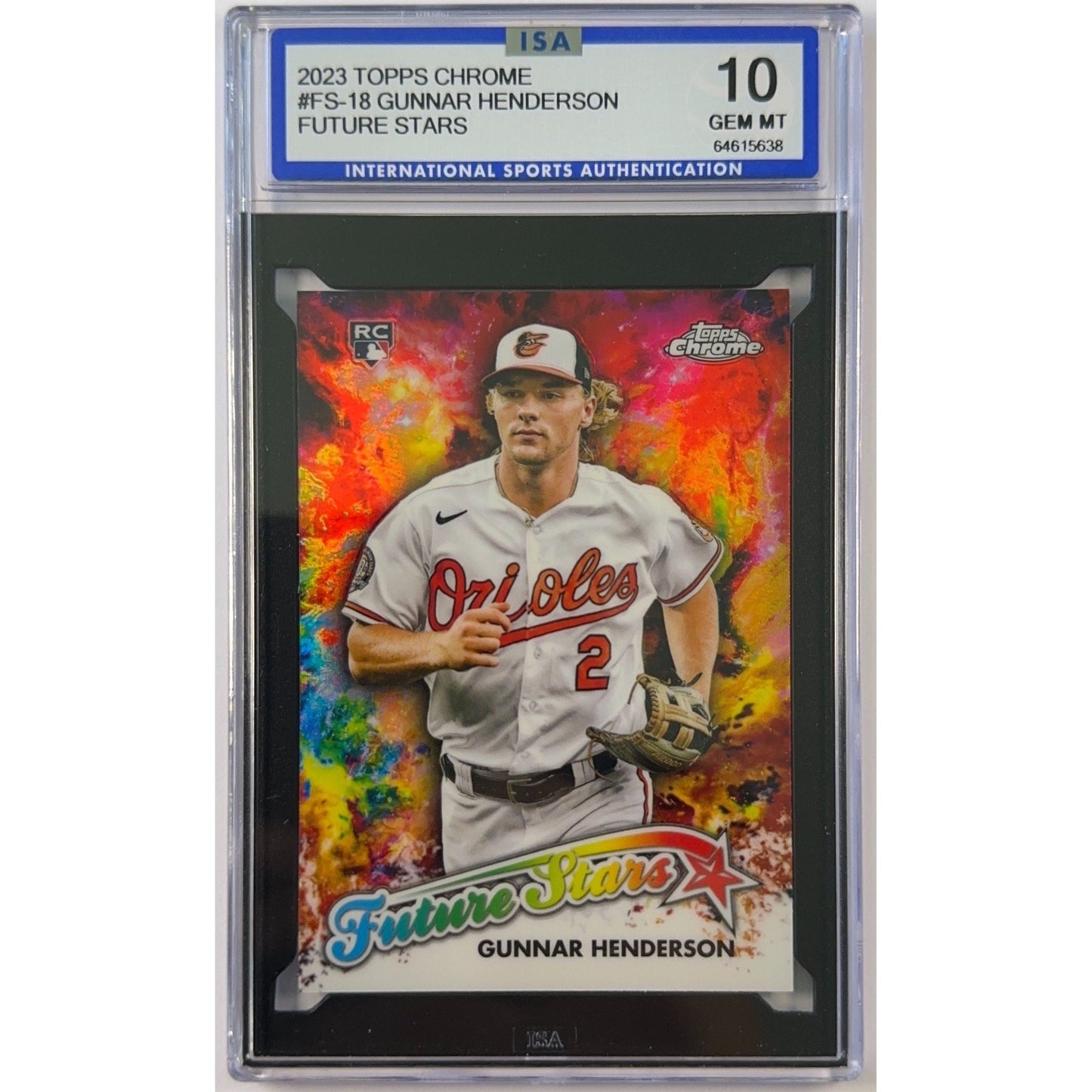 2023 Topps Chrome Gunnar Henderson Future Stars Holo RC | Local Legends Cards & Collectibles