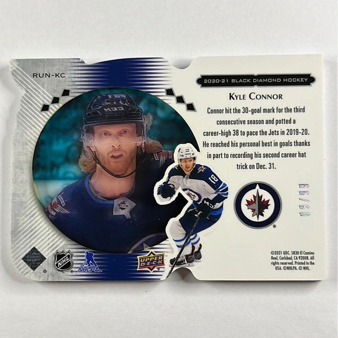 2020-21 Black Diamond Kyle Connor Run For The Cup 09/99 | Local Legends Cards & Collectibles