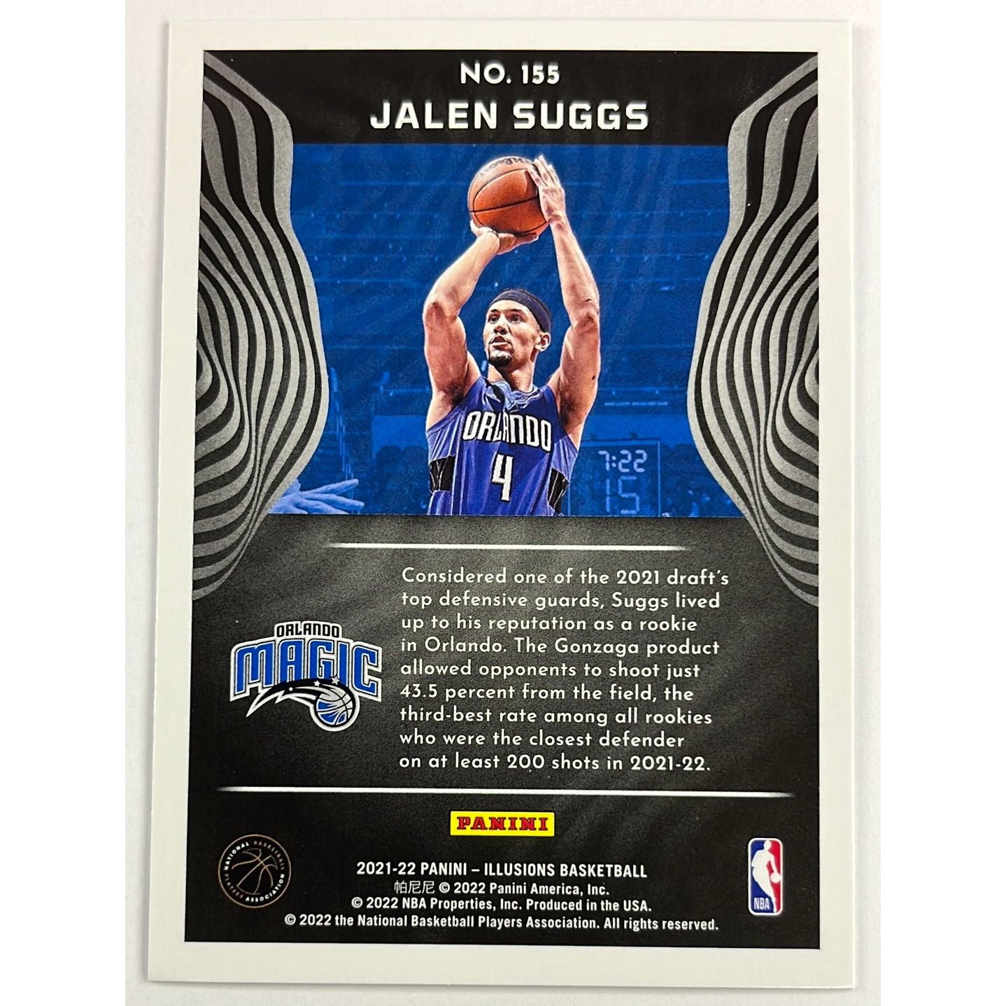 2021-22 Illusions Jalen Suggs RC | Local Legends Cards & Collectibles