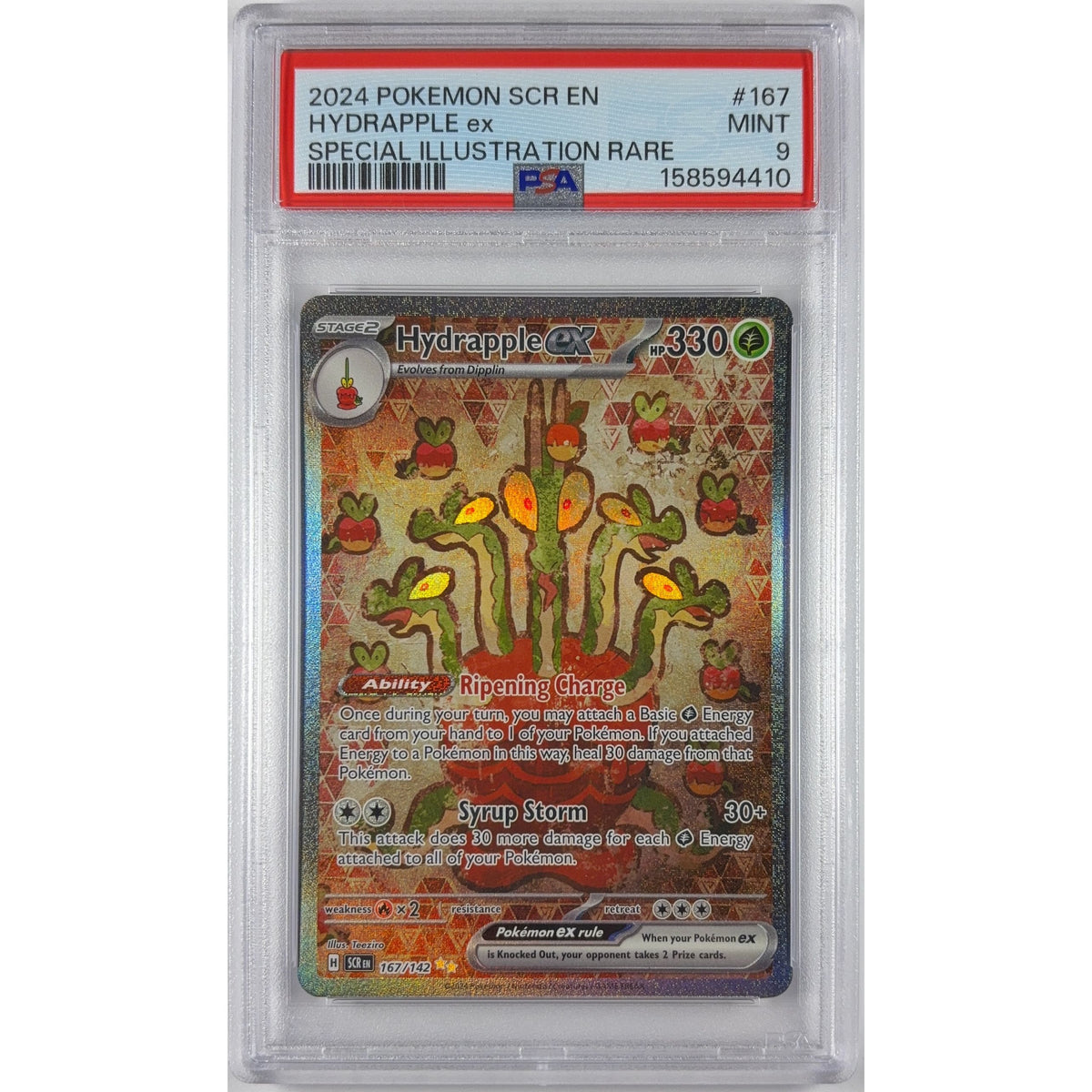 Hydrapple ex Holo Special Illustration Rare 167/142 PSA 9 MINT | Local Legends Cards & Collectibles