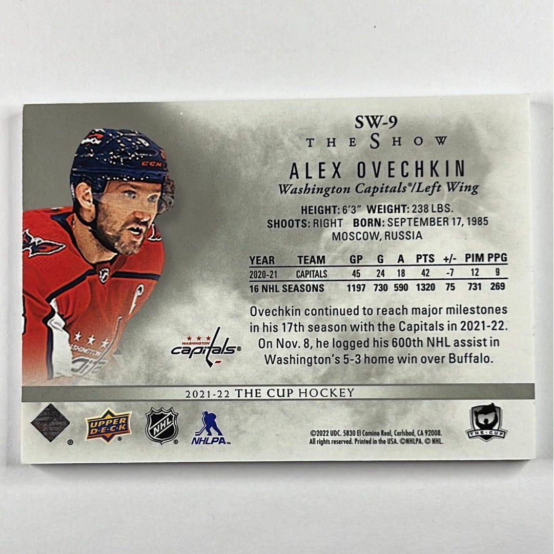 2021-22 The Cup Alexander Ovechkin The Show /49 | Local Legends Cards & Collectibles