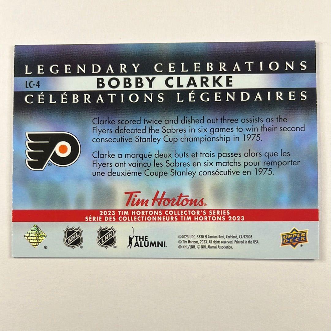 2023 Tim Hortons Collectors Series Bobby Clarke Legendary Celebrations | Local Legends Cards & Collectibles