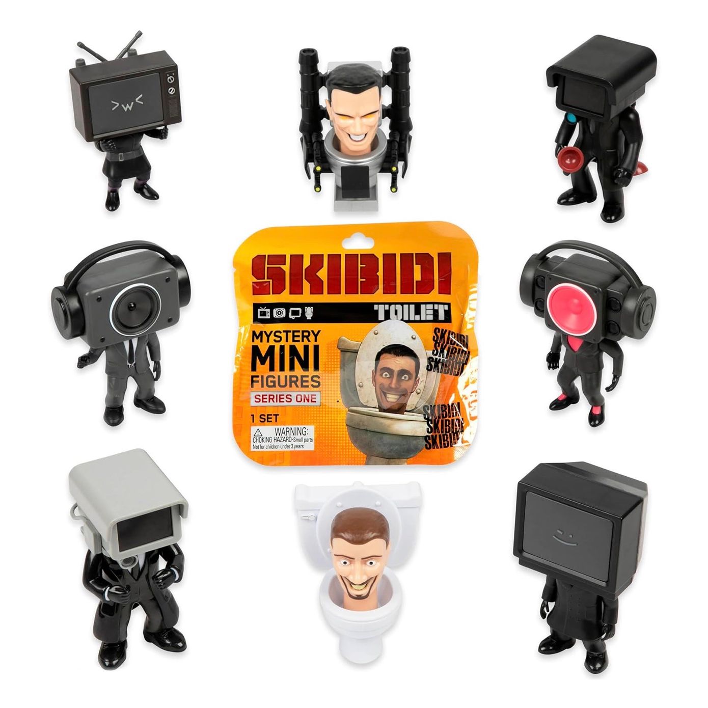 Skibidi Toilet Series 1 Mystery Mini Figure | Local Legends Cards & Collectibles