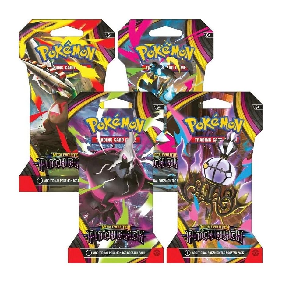 Pokémon Pitch Black Sleeved Booster Pack | Local Legends Cards & Collectibles