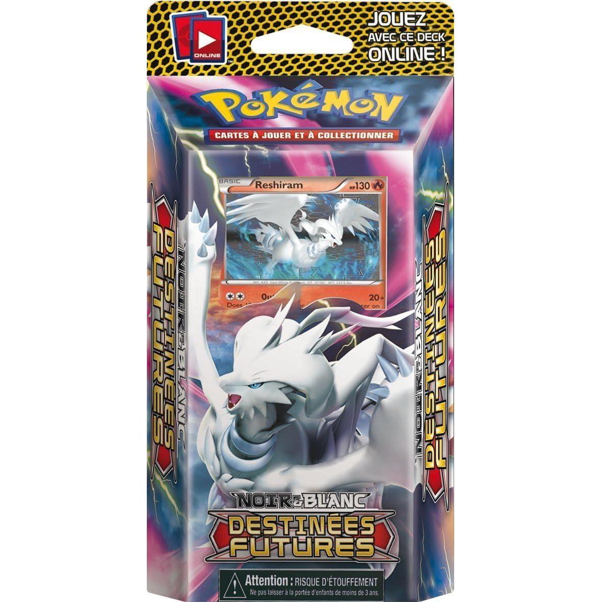 Pokémon Black & White Next Destinies Reshiram Explosive Edge Theme Deck - FRENCH | Local Legends Cards & Collectibles