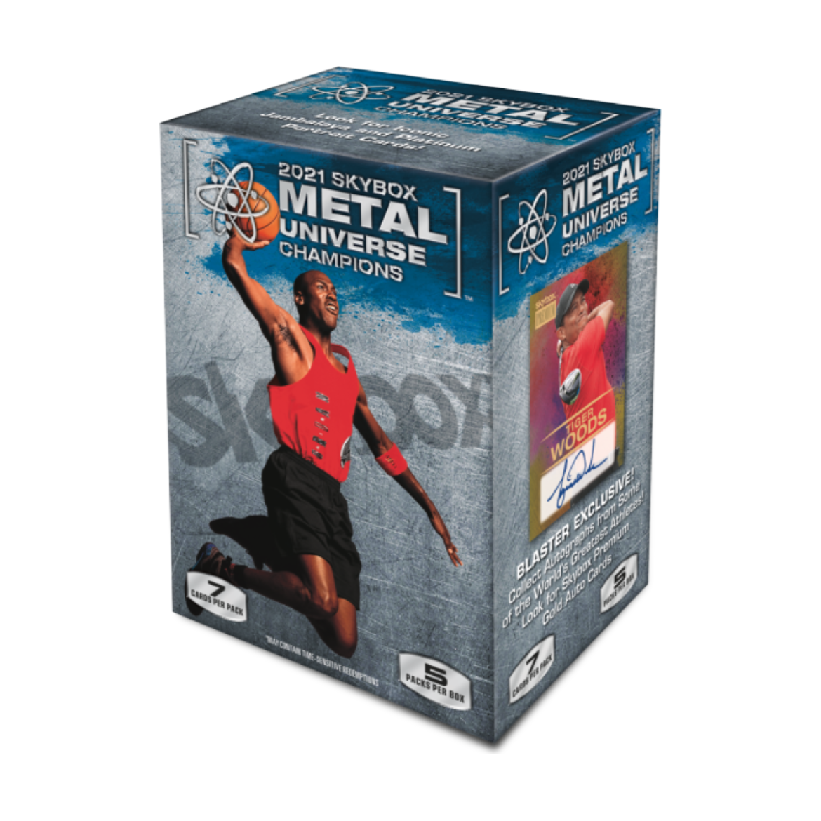 2021 Upper Deck Skybox Metal Champions Basketball Multi Sport Blaster Box | Local Legends Cards & Collectibles
