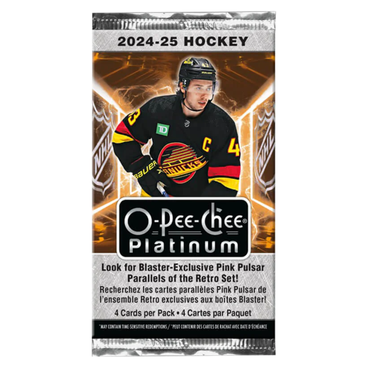 2024-25 Upper Deck O-Pee-Chee Platinum NHL Hockey Retail Pack | Local Legends Cards & Collectibles