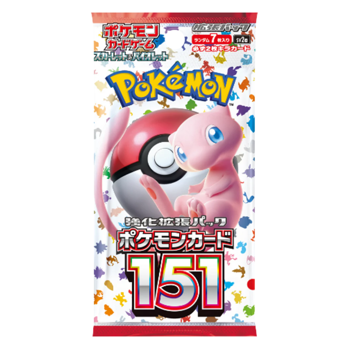(Back) Japanese Pokémon 151 Booster Pack | Local Legends Cards & Collectibles