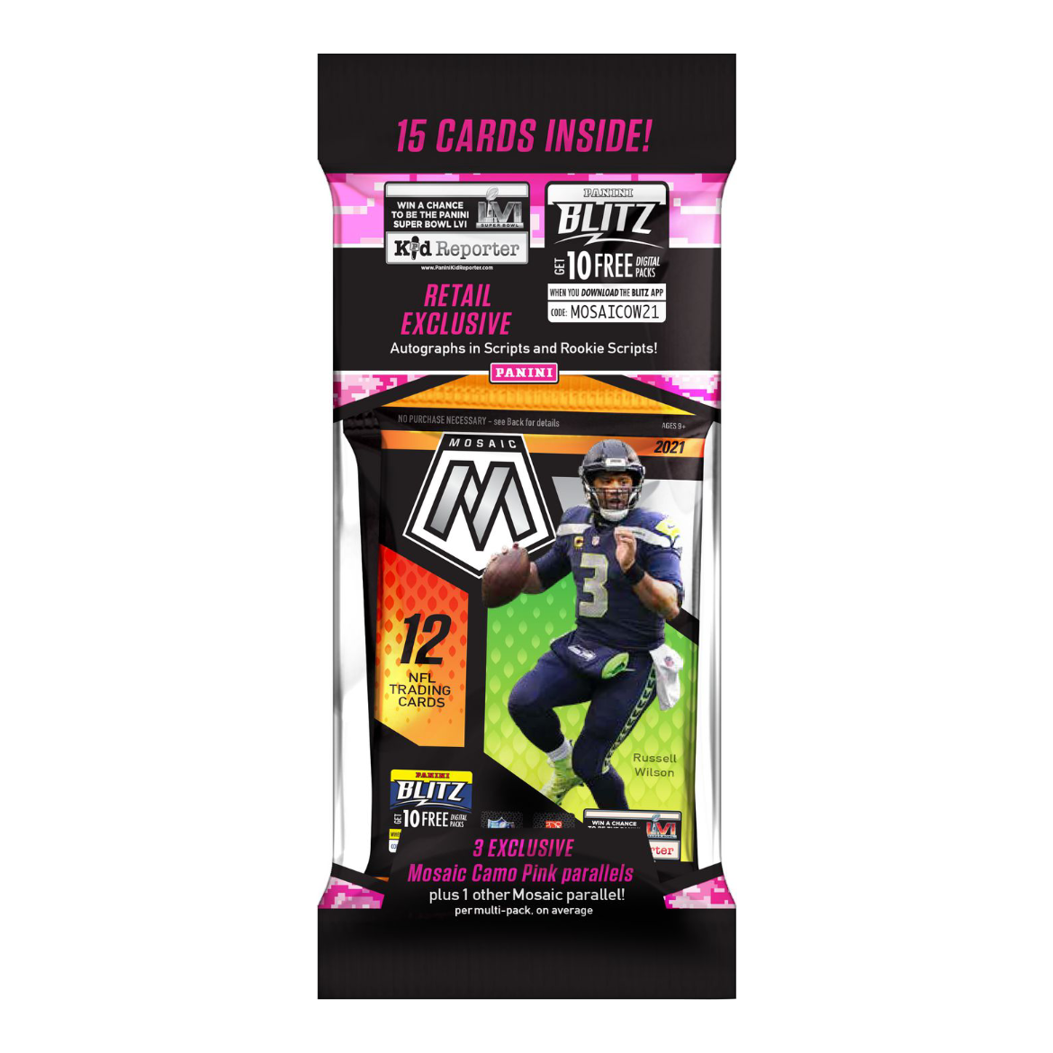 2021 Panini Mosaic NFL Football Multi Value Pack | Local Legends Cards & Collectibles