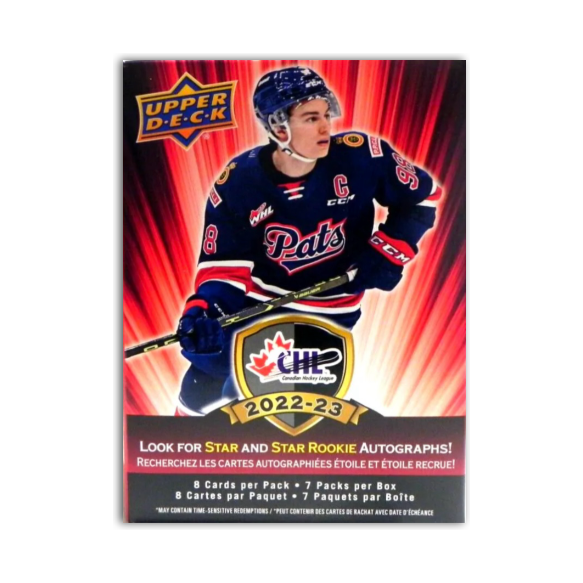 2022-23 Upper Deck CHL Hockey Blaster Box | Local Legends Cards & Collectibles