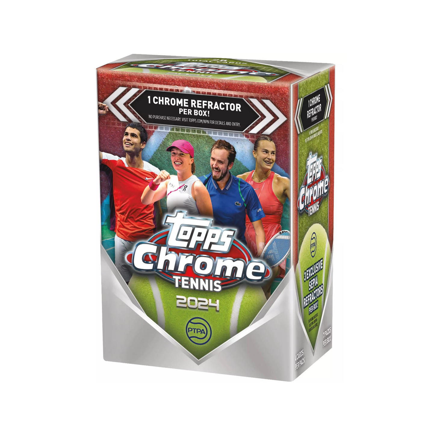 2024 Topps Chrome Tennis Blaster Box | Local Legends Cards & Collectibles