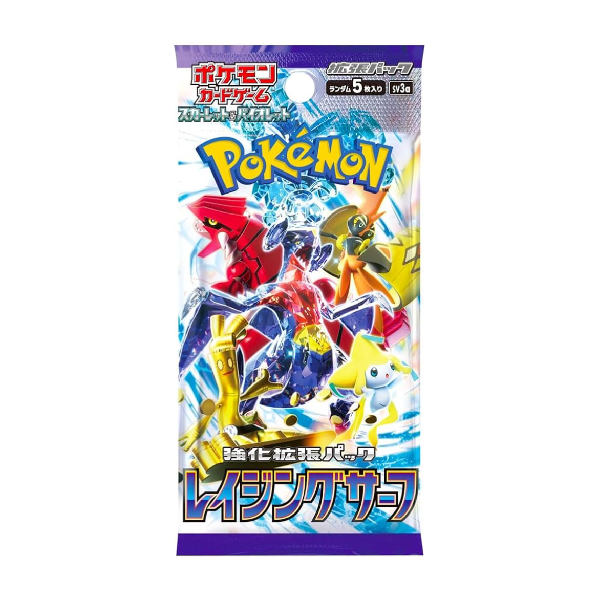 Japanese Pokémon Raging Surf sv3a Booster Pack (Paradox Rift) | Local Legends Cards & Collectibles