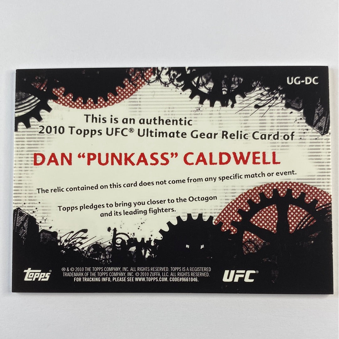 2010 Topps Dan “Punkass” Caldwell Ultimate Gear | Local Legends Cards & Collectibles