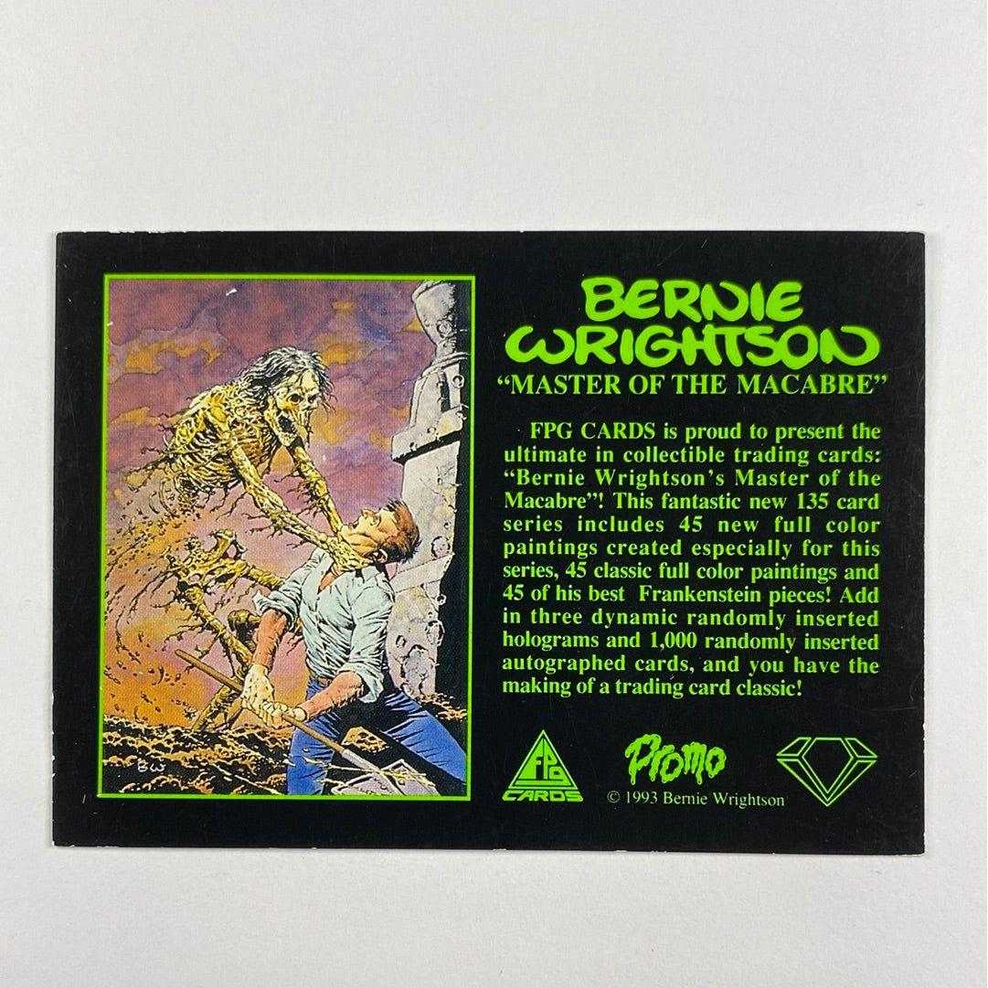 1993 Bernie Wrightson “Master of the Macabre” Frankenstein HoloFoil | Local Legends Cards & Collectibles