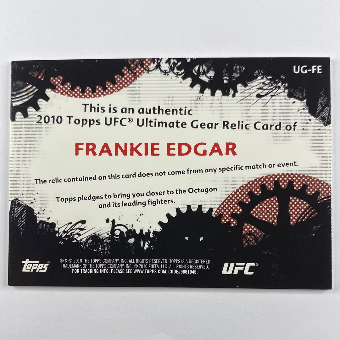 2010 Topps Frankie Edgar Ultimate Gear | Local Legends Cards & Collectibles