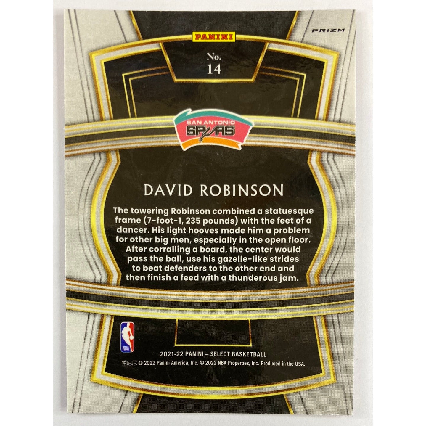 2021-22 Select Davis Robinson Red Holo Prizm | Local Legends Cards & Collectibles