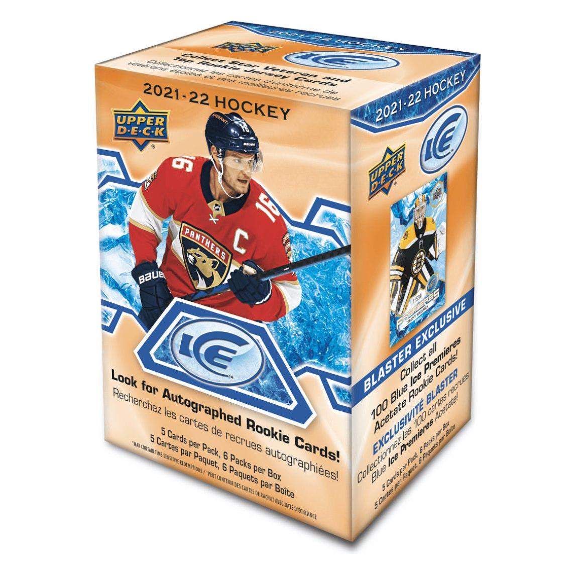 2021-22 Upper Deck ICE NHL Hockey Blaster Box | Local Legends Cards & Collectibles