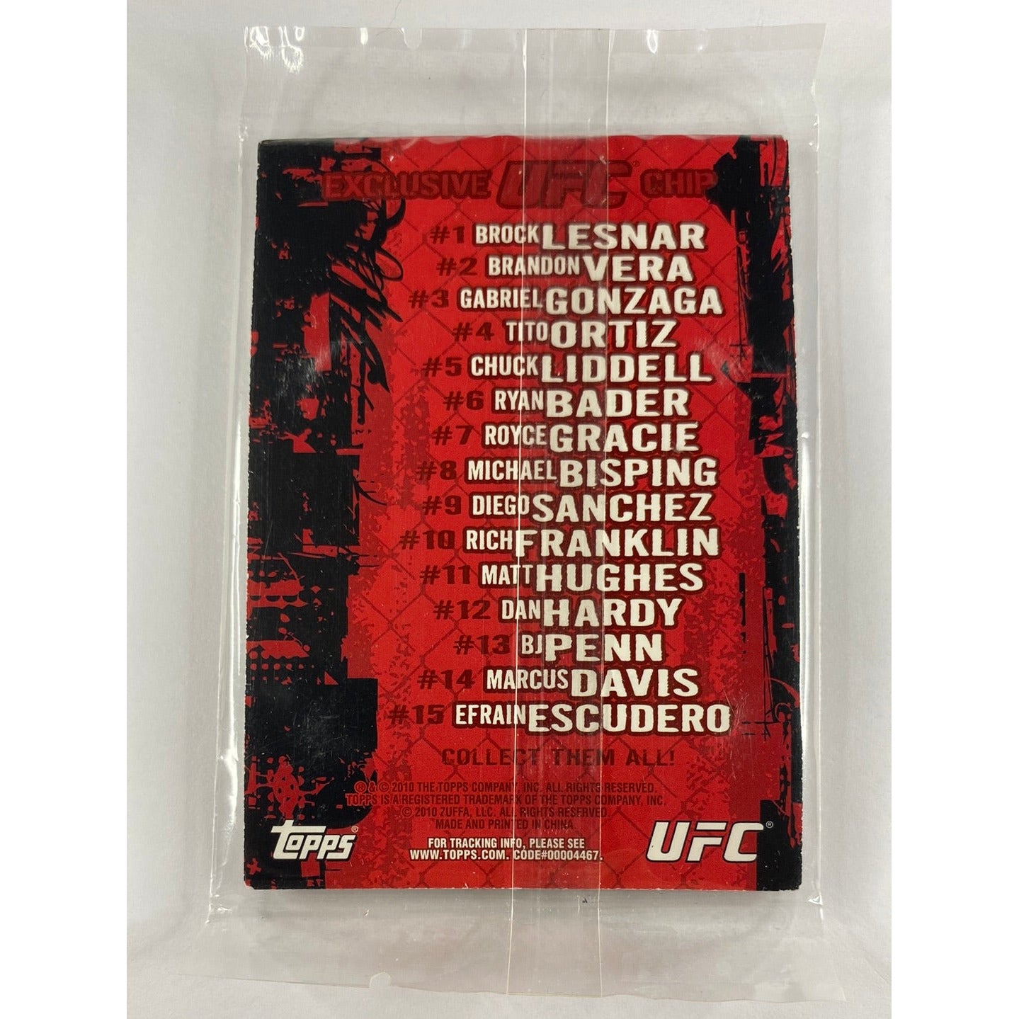 2010 Topps Tito Ortiz Exclusive Chip | Local Legends Cards & Collectibles