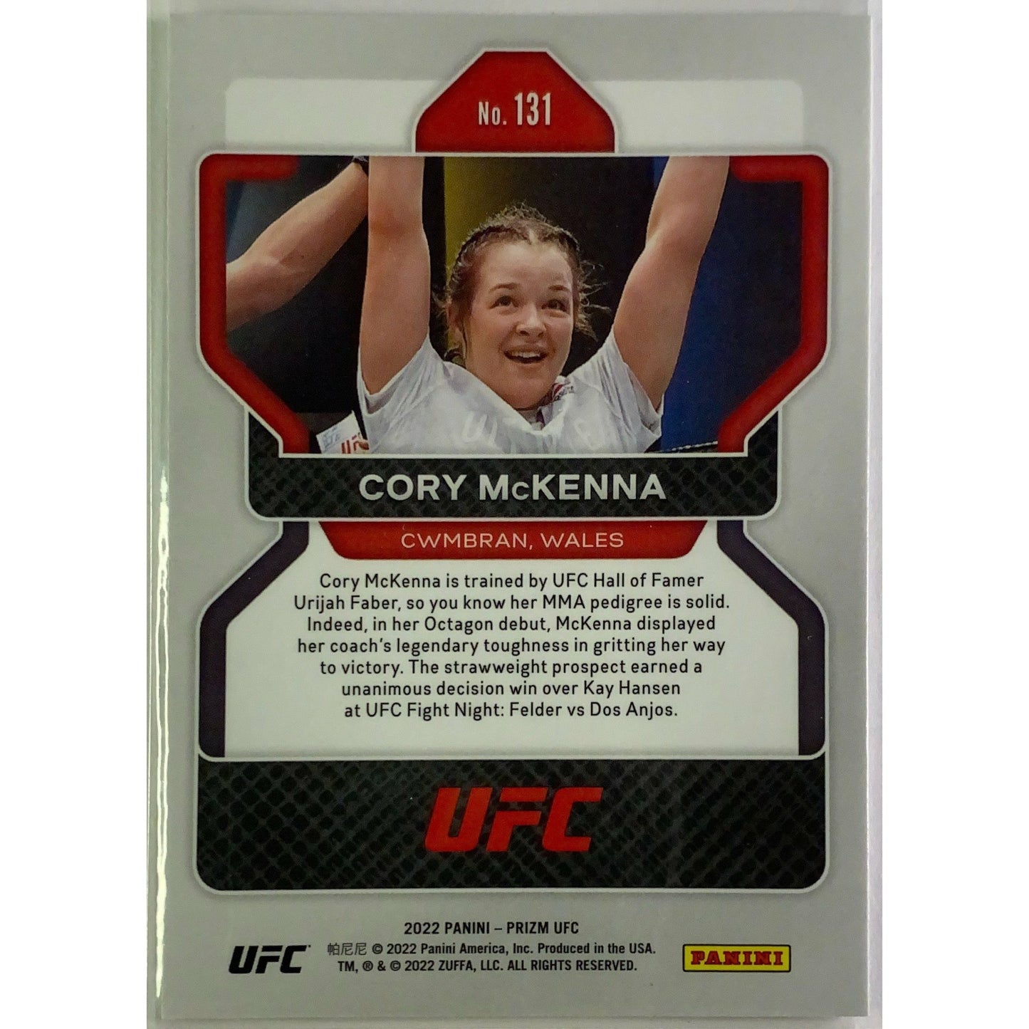 2022 Panini Prizm Cory McKenna RC | Local Legends Cards & Collectibles