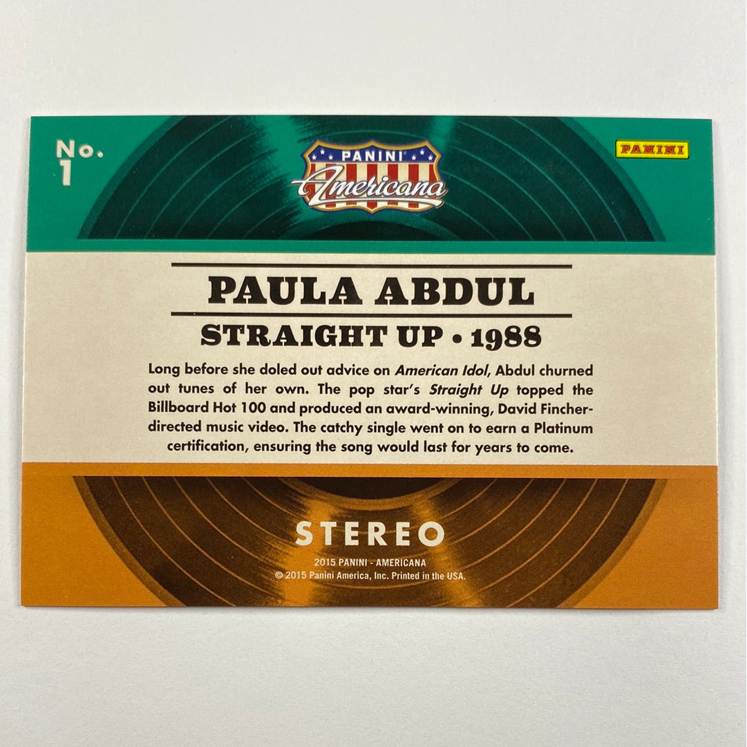 2015 Americana Paula Abdul Certified Singles | Local Legends Cards & Collectibles