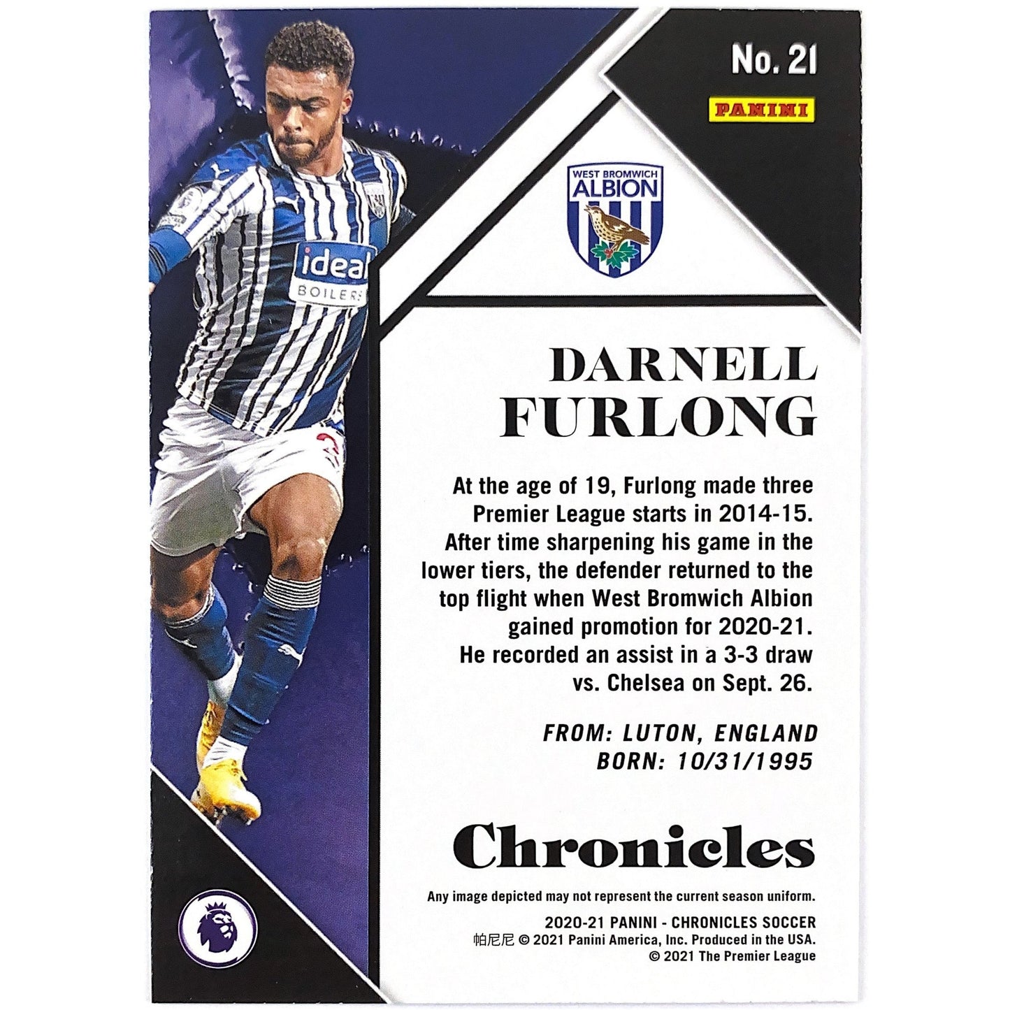2020-21 Chronicles Darnell Furlong Purple Astro RC | Local Legends Cards & Collectibles