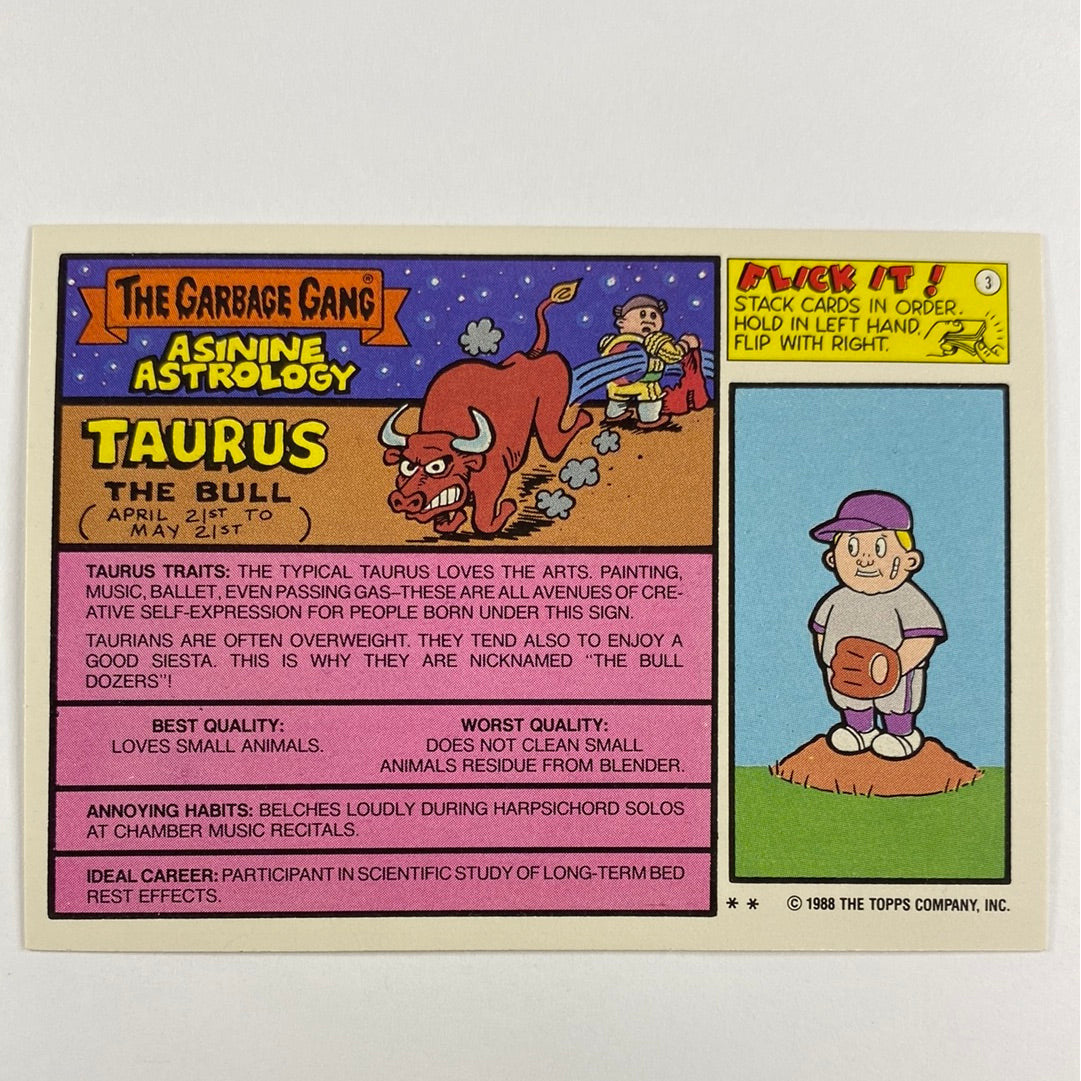 1988 Topps Garbage Pail Kids Bag Piper Die Cut | Local Legends Cards & Collectibles