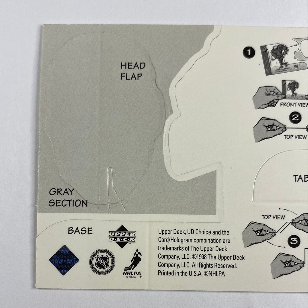 1998 Upper Deck Mark Messier Bobbing Head Card Un-Assembled | Local Legends Cards & Collectibles