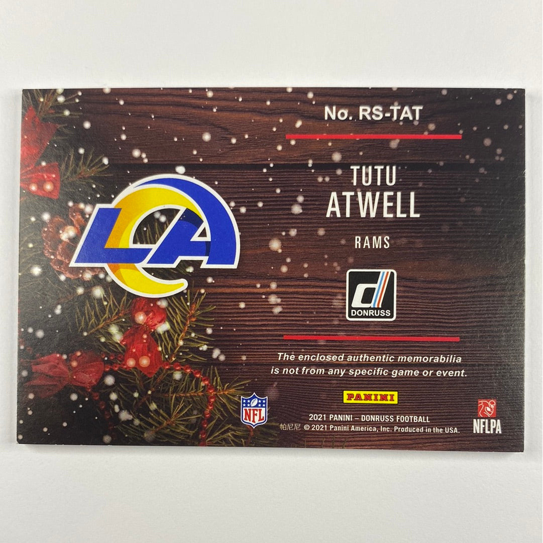 2021 Donruss Tutu Atwell Rookie Sweaters | Local Legends Cards & Collectibles