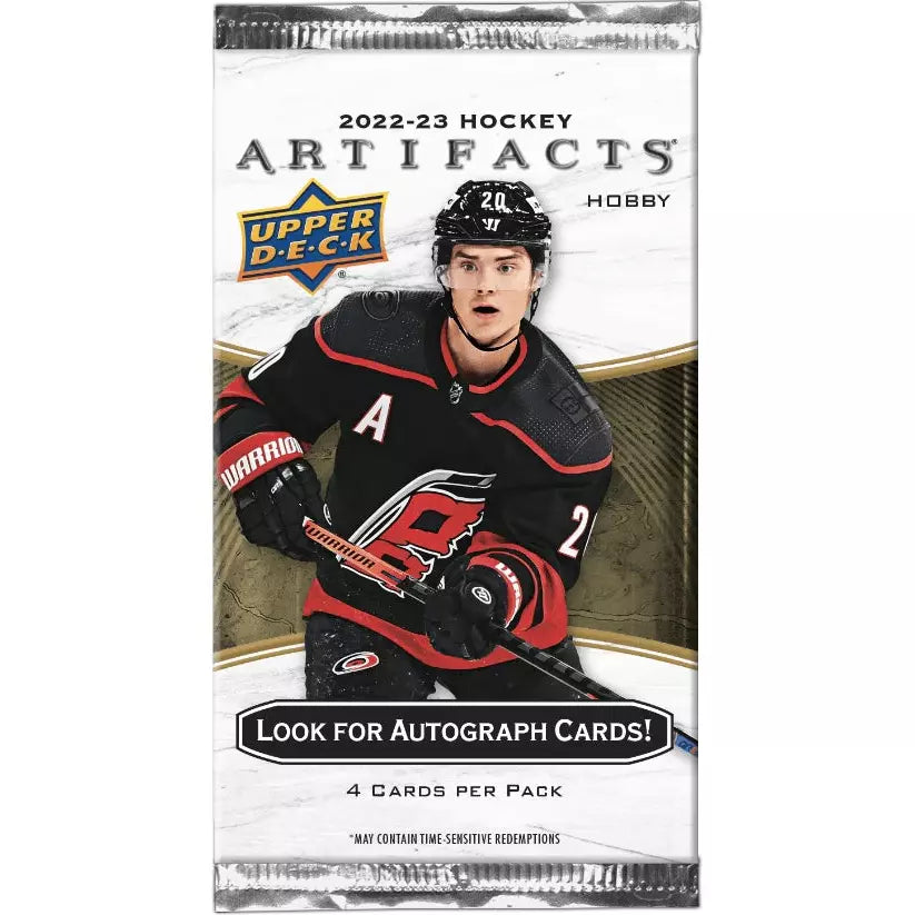 2022-23 Upper Deck Artifacts NHL Hockey Hobby Pack | Local Legends Cards & Collectibles