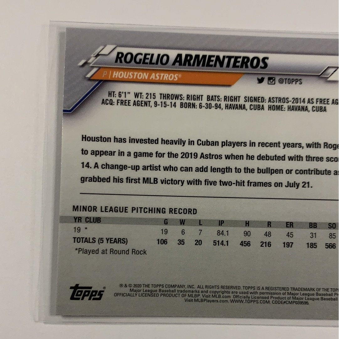 2020 Topps Chrome Rogelio Armenteros RC | Local Legends Cards & Collectibles