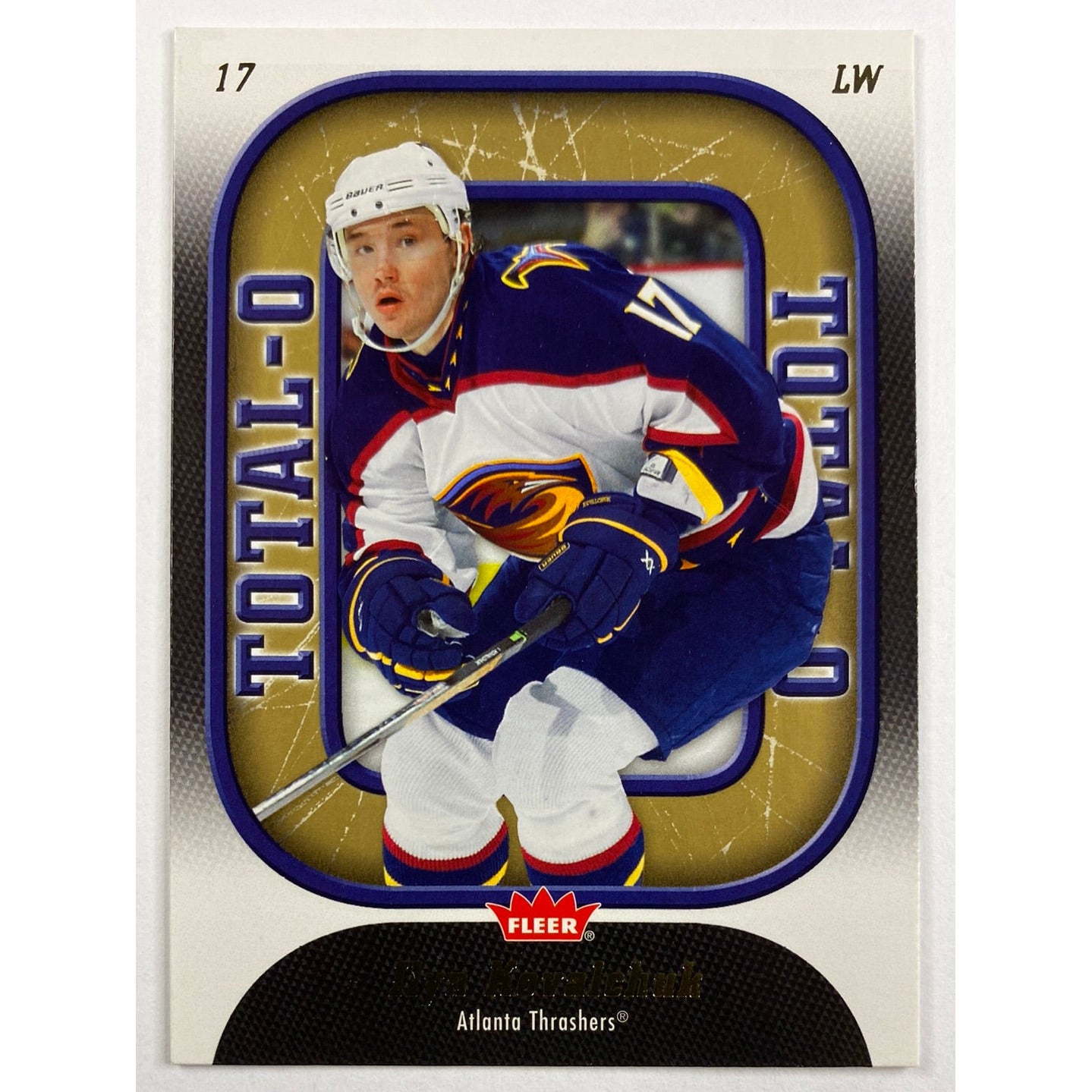 2006-07 Ilya Kovalchuk Game Worn Atlanta Thrashers Jersey