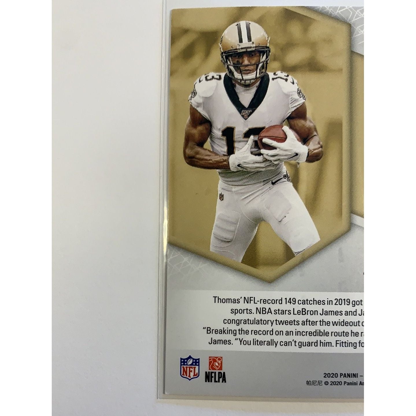2020 Donruss Elite Michael Thomas Spellbound “M” | Local Legends Cards & Collectibles