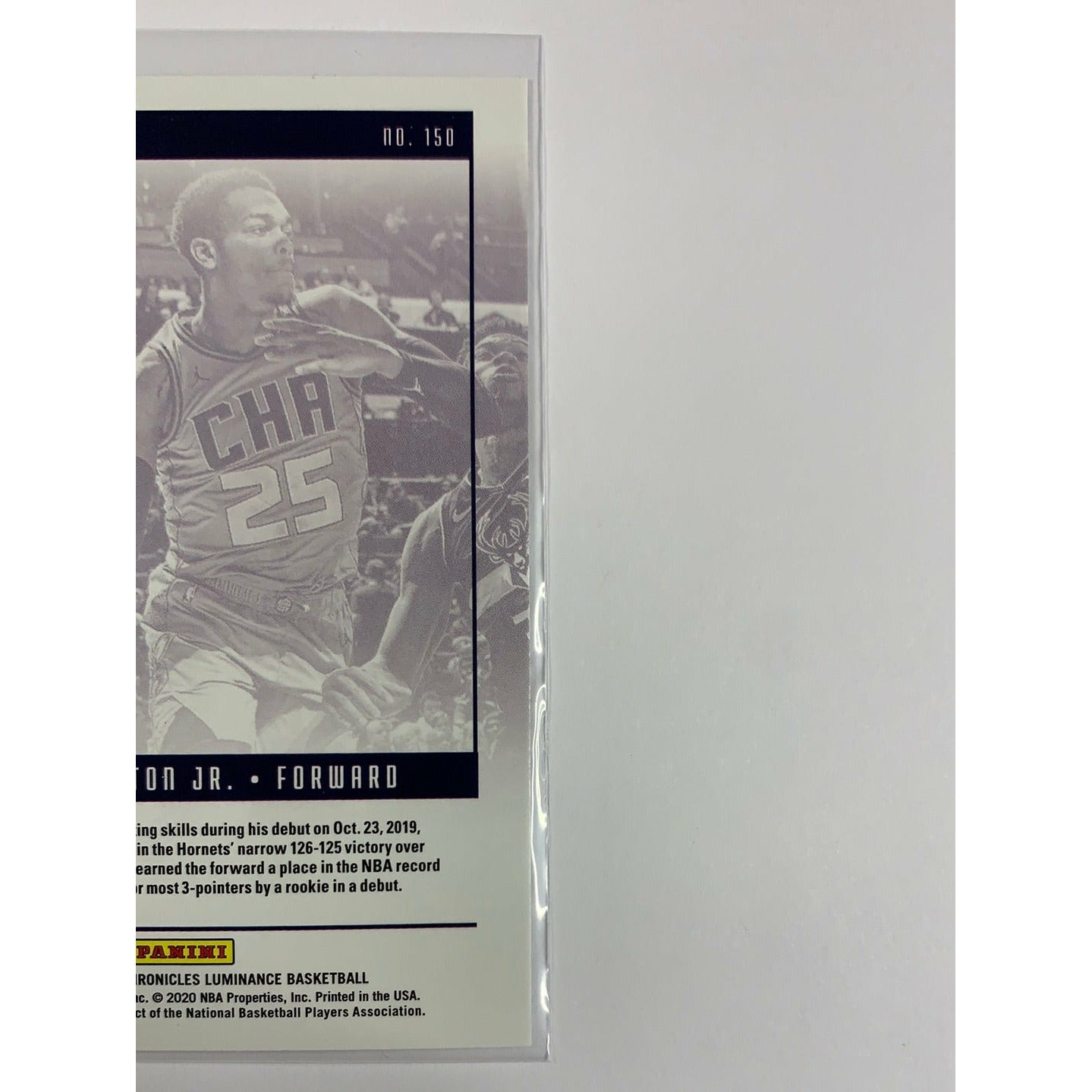 2019-20 Luminance Pj Washington Jr RC | Local Legends Cards & Collectibles