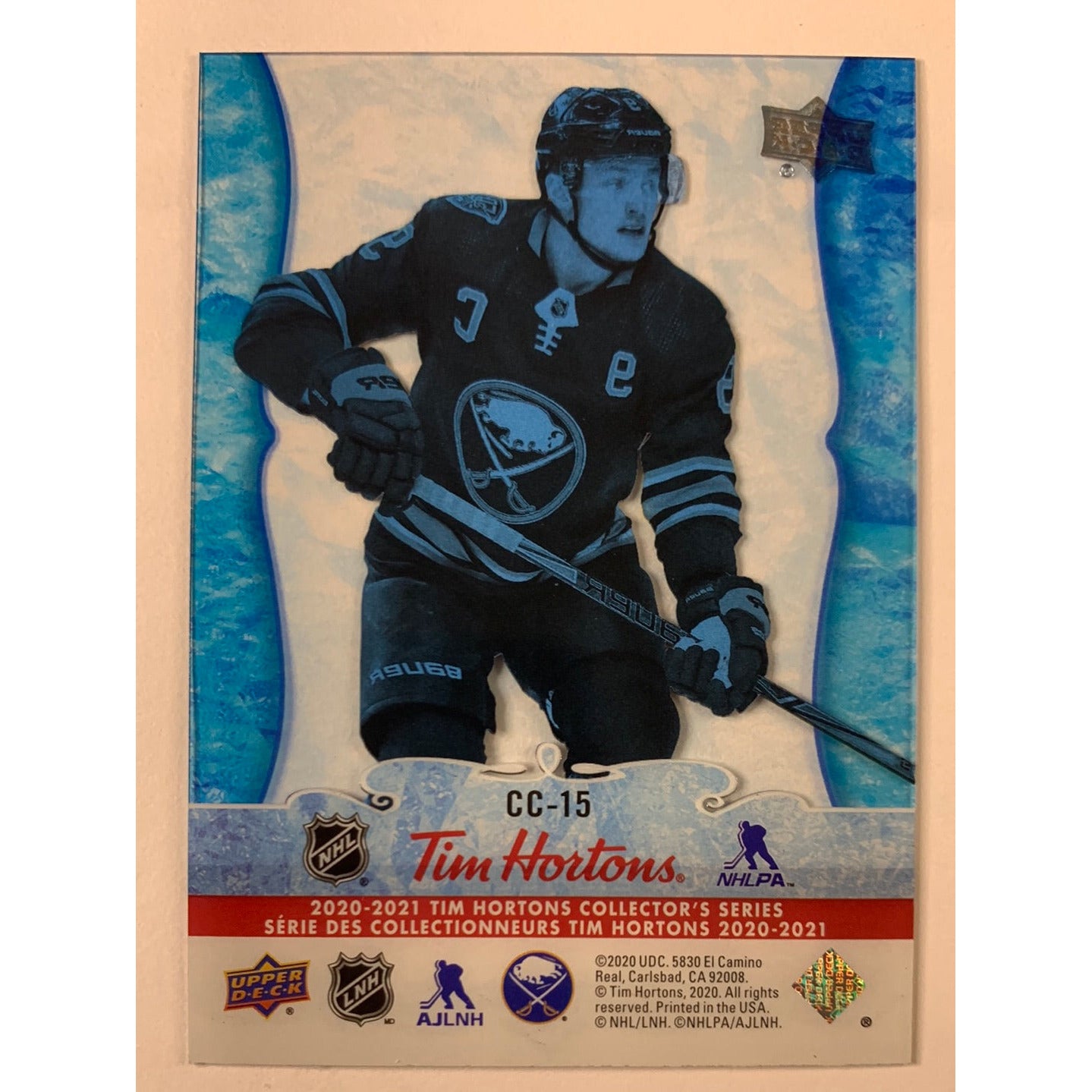2020-21 Tim Hortons Jack Eichel Clear Cut Phenoms | Local Legends Cards & Collectibles