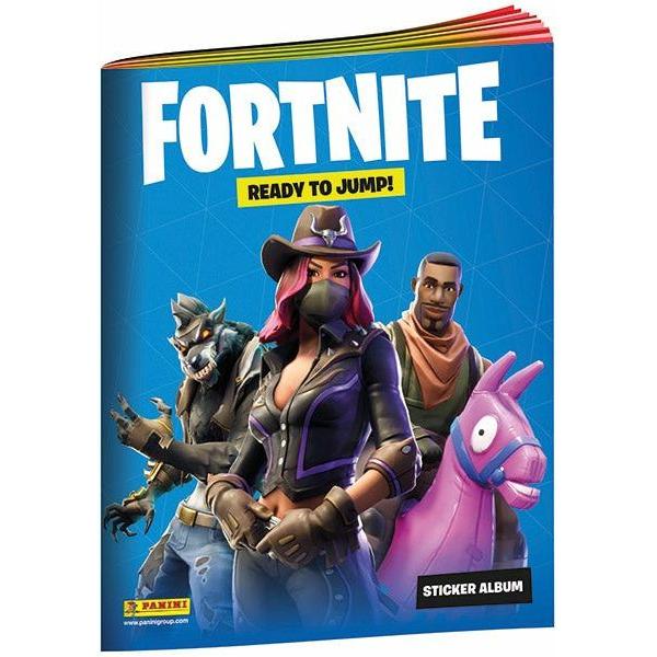 Fortnite Ready to Jump! Sticker Collection Album ONLY | Local Legends Cards & Collectibles