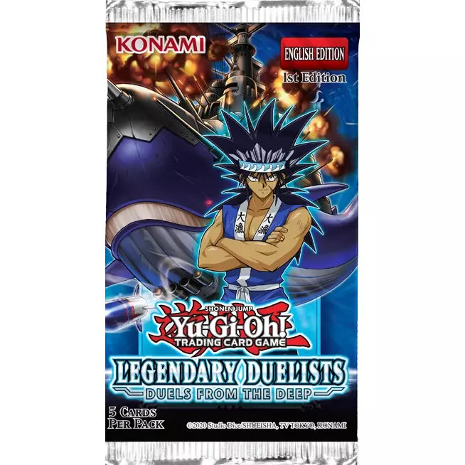 Yu-Gi-Oh! Konami Legendary Duelists Duels from the Deep Booster Pack | Local Legends Cards & Collectibles