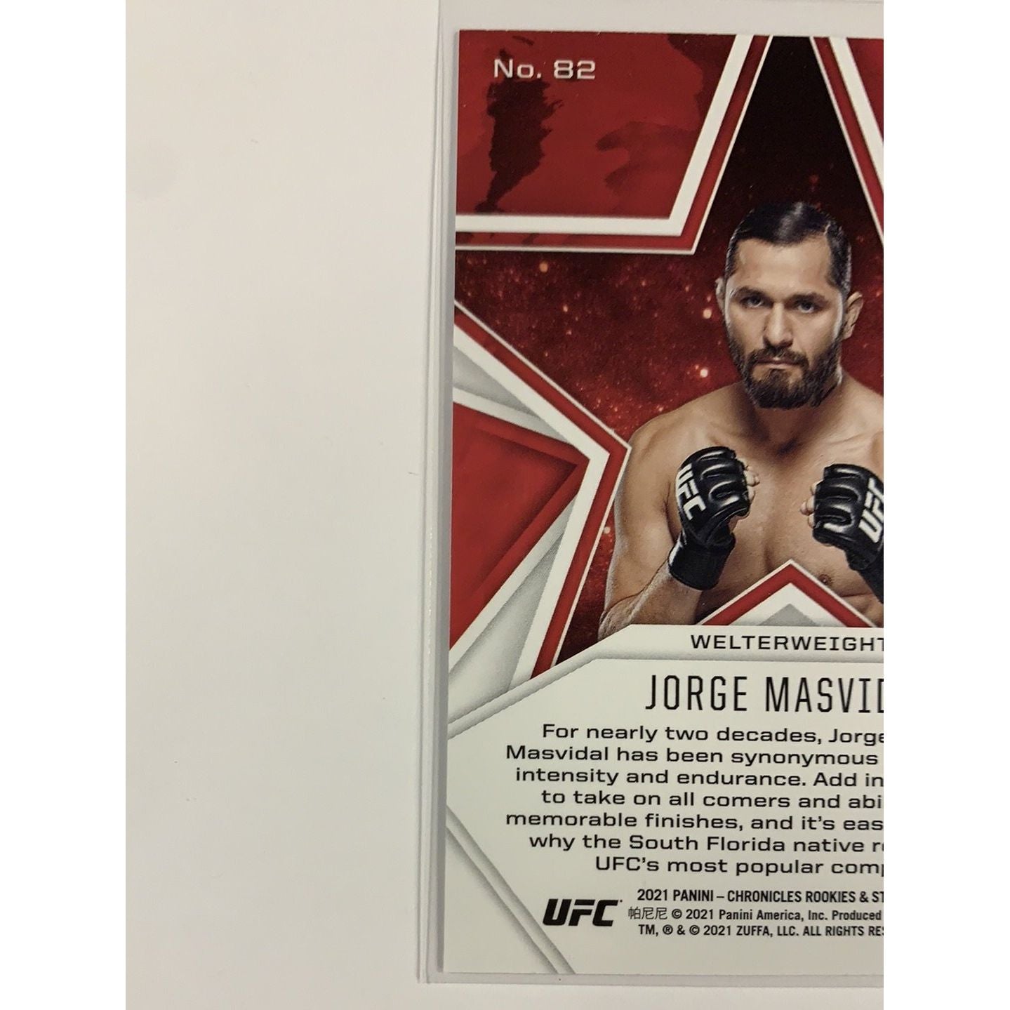 2021 Panini Chronicles Rookies And Stars Jorge Masvidal | Local Legends Cards & Collectibles