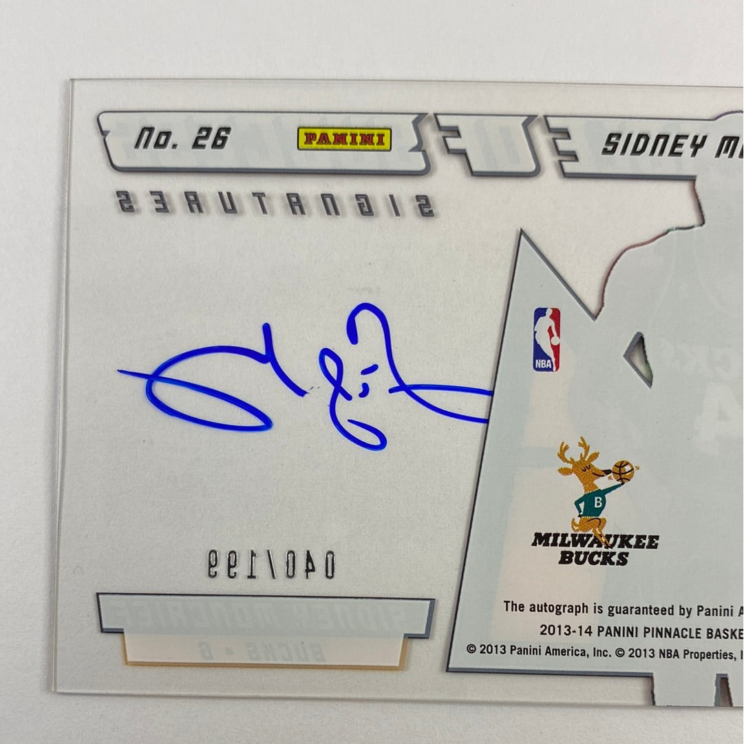 2013-14 Pinnacle Sidney Moncrief Pinnacle of Success Clear Cut Auto /199 | Local Legends Cards & Collectibles
