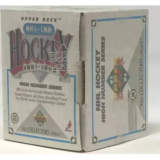 1991-92 Upper Deck NHL Hockey High Number Series Box Set | Local Legends Cards & Collectibles
