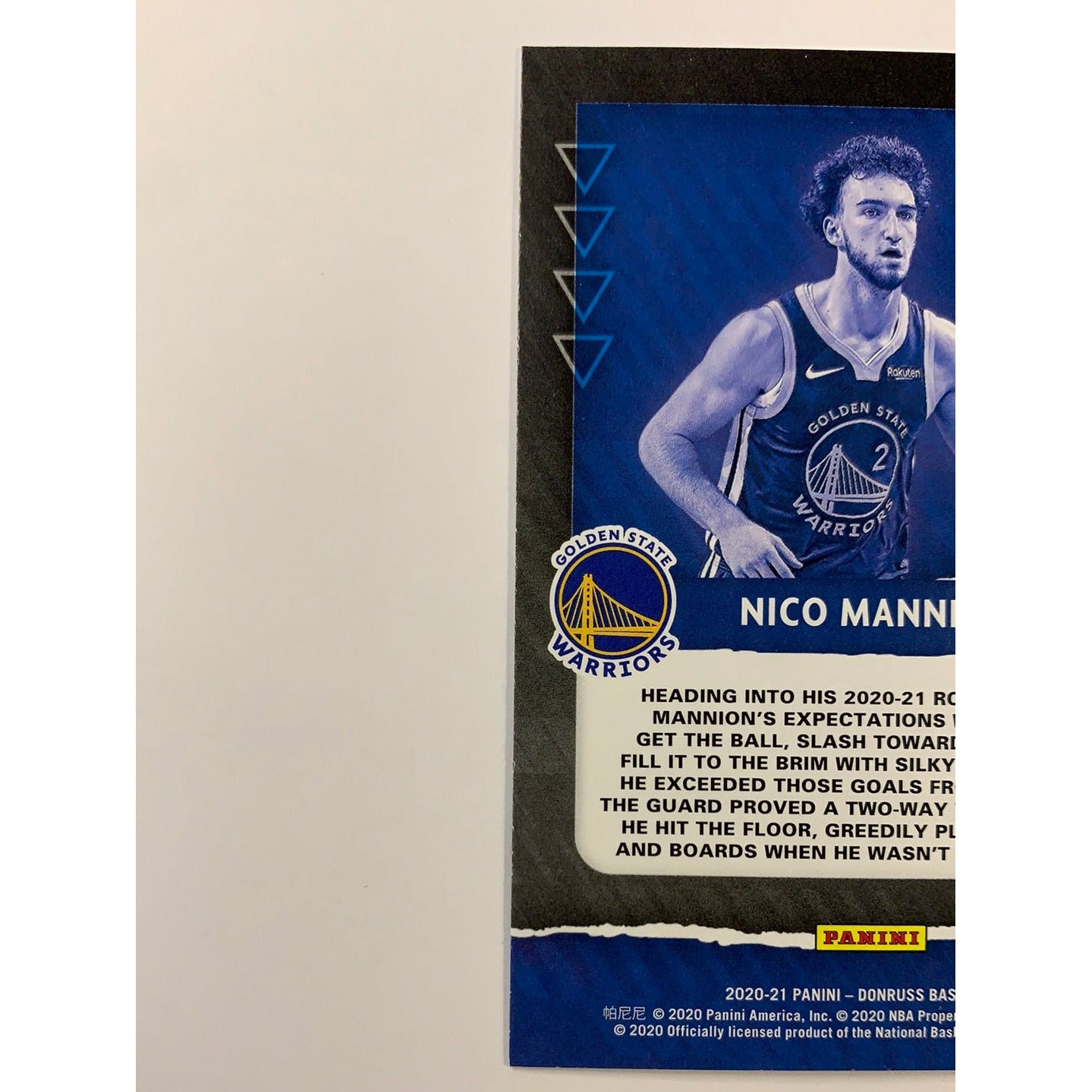 2020-21 Donruss Nico Mannion Great X-Pectations RC | Local Legends Cards & Collectibles