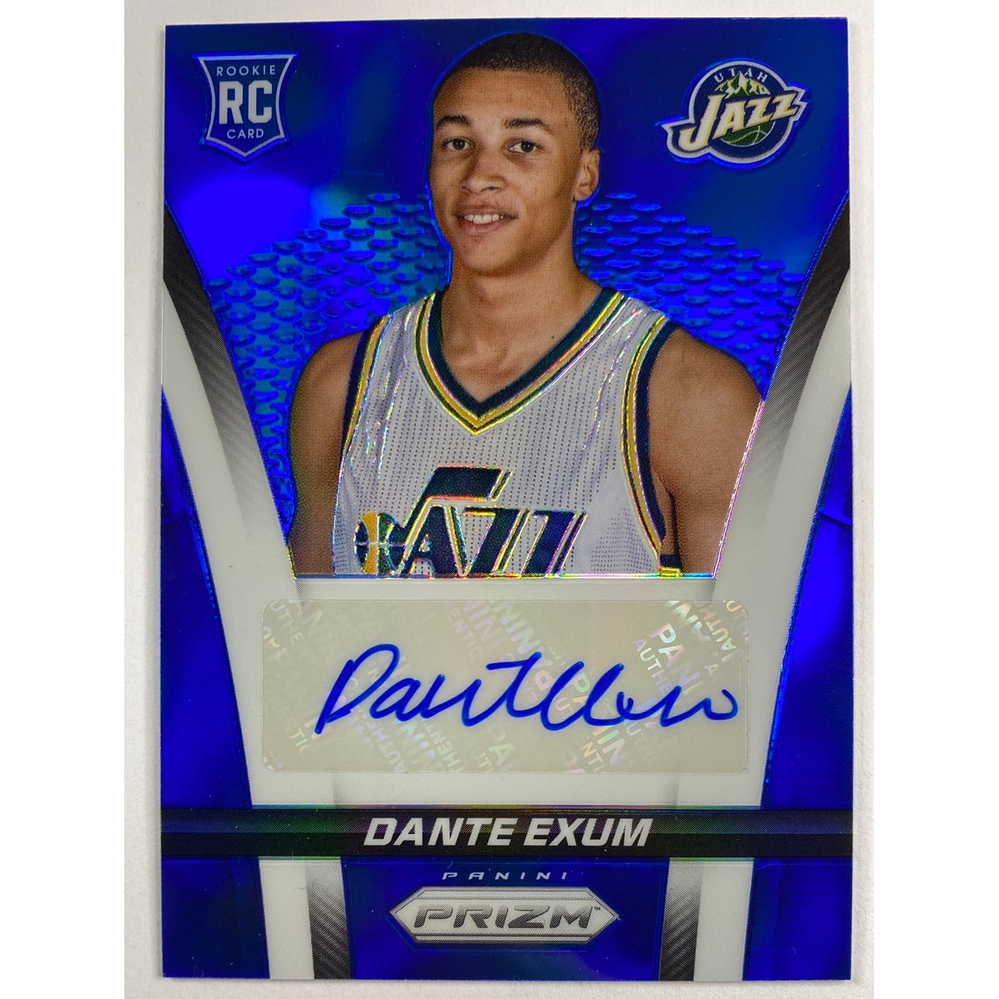 2014-15 Prizm Dante Exum Blue Prizm Auto RC /299