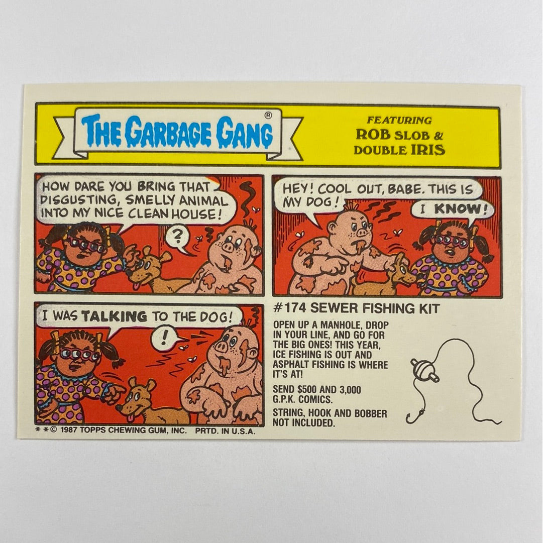 1987 Topps Garbage Pail Kids Locked Dorian Die Cut | Local Legends Cards & Collectibles