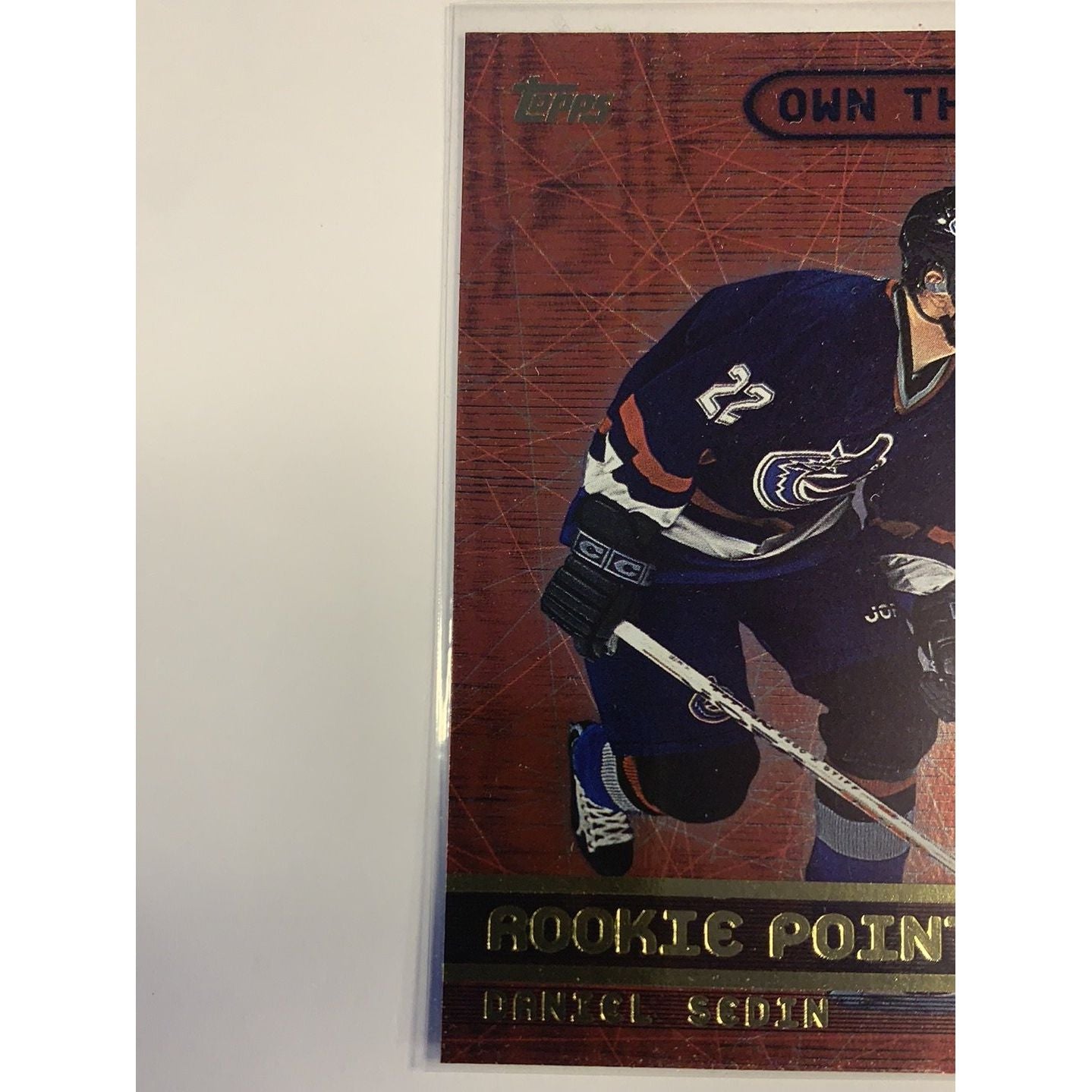 2001 Topps Daniel Sedin Own The Game | Local Legends Cards & Collectibles