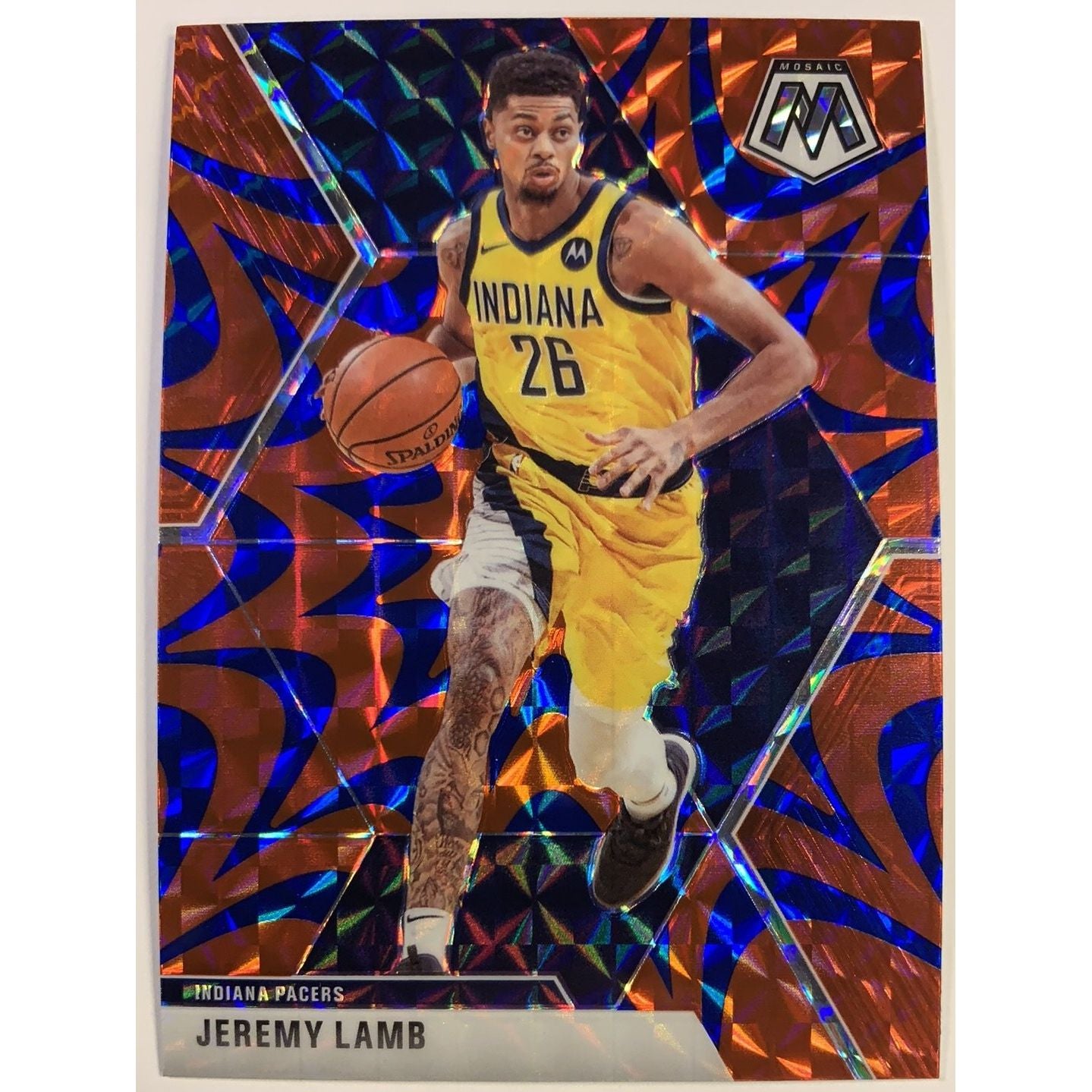 2019-20 Mosaic Jeremy Lamb Blue Reactive Prizm | Local Legends Cards & Collectibles