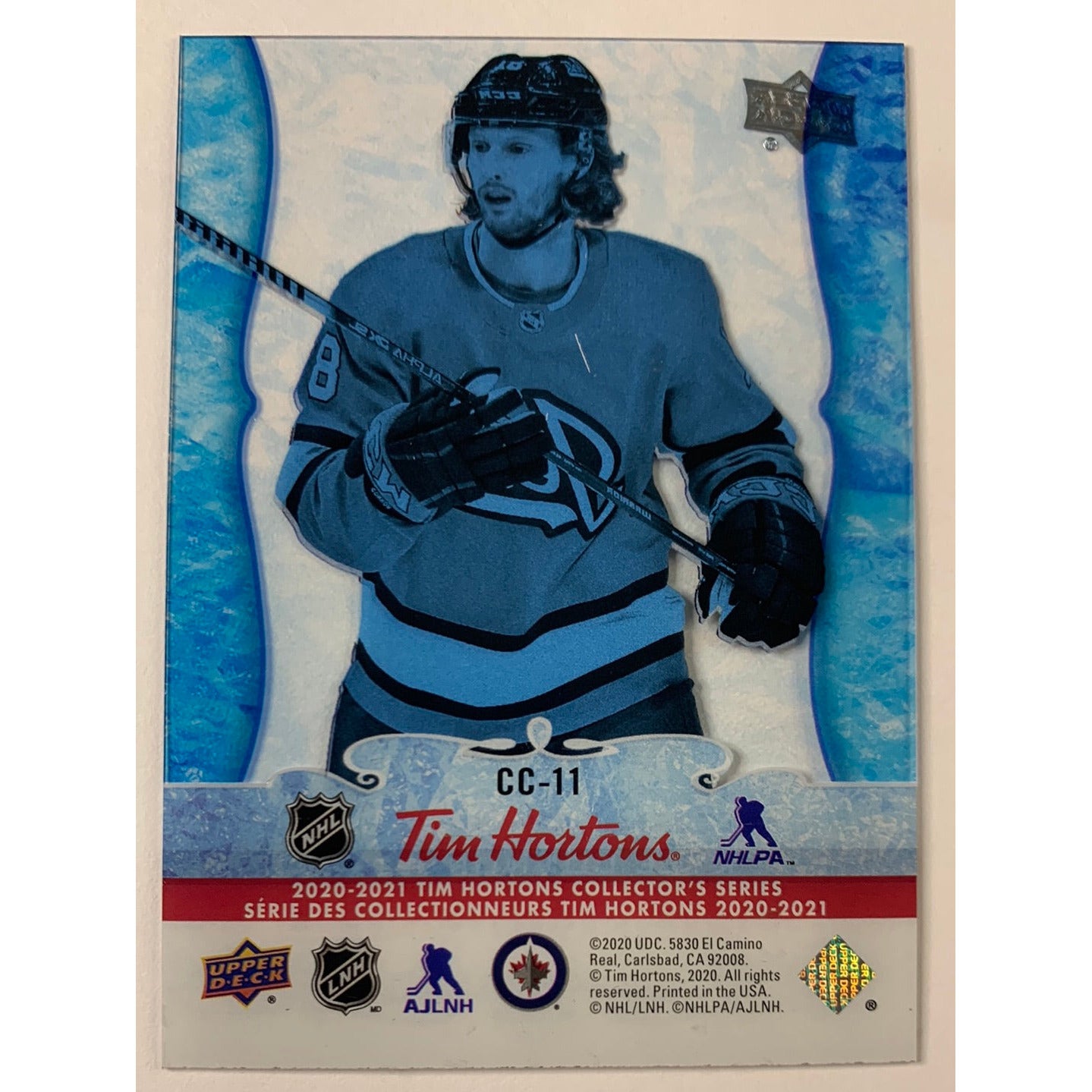 2020-21 Tim Hortons Kyle Connor Clear Cut Phenoms | Local Legends Cards & Collectibles