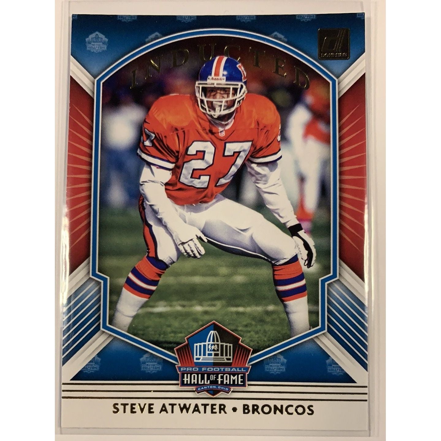 2020 Donruss Steve Atwater Inducted